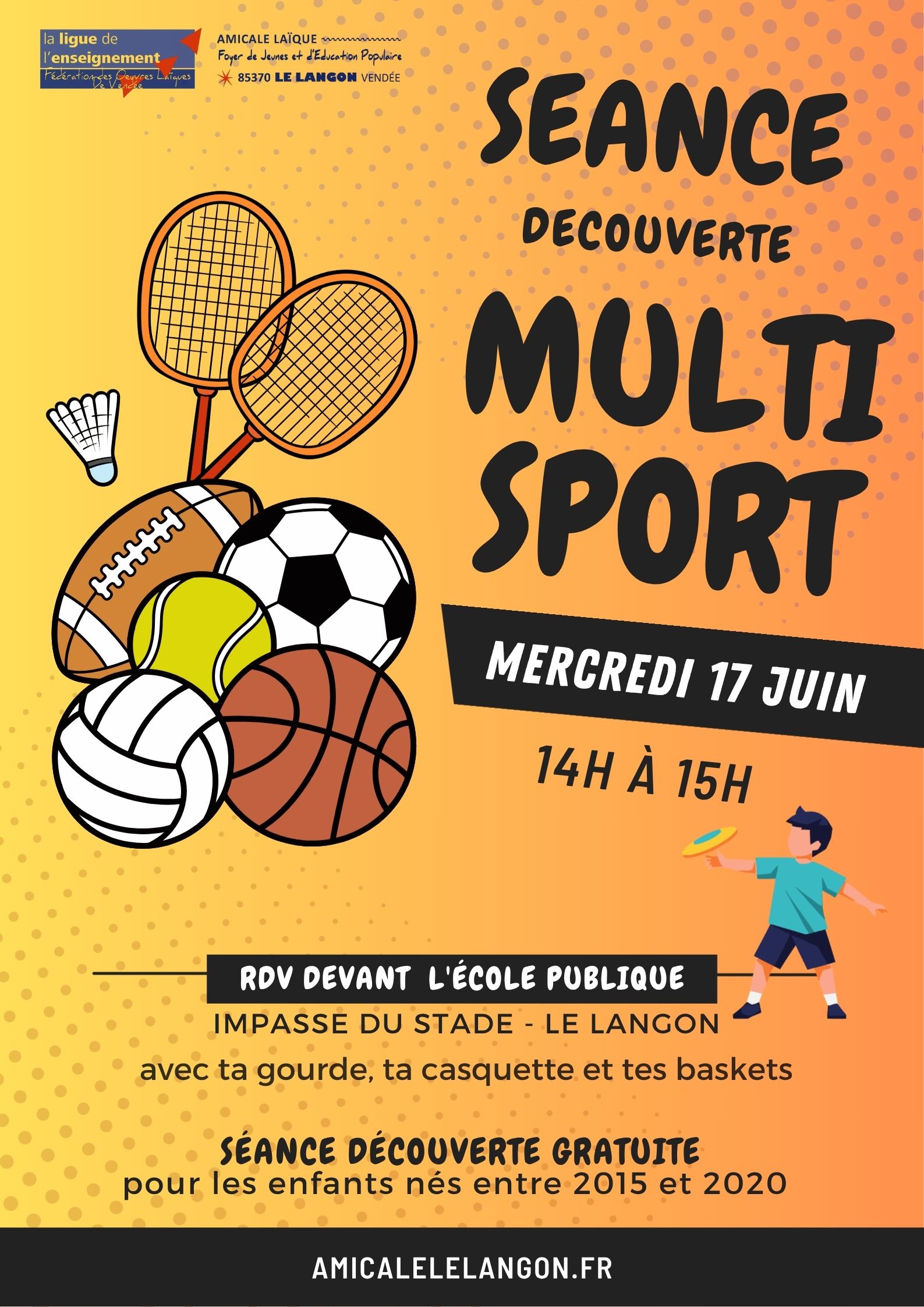 Portes ouvertes multisport : viens essayer !