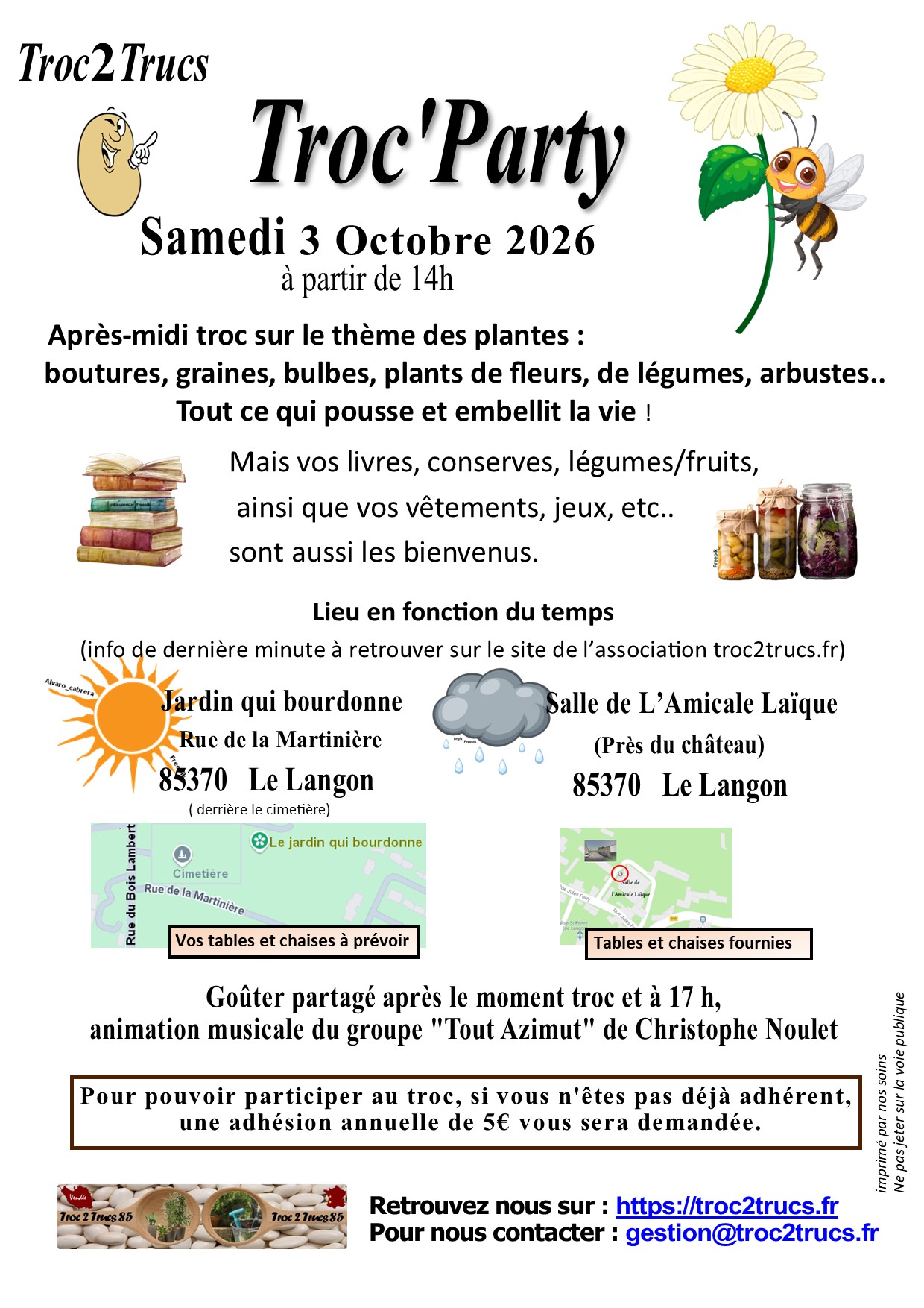 Troc2trucs fait sa Troc&rsquo;Party !